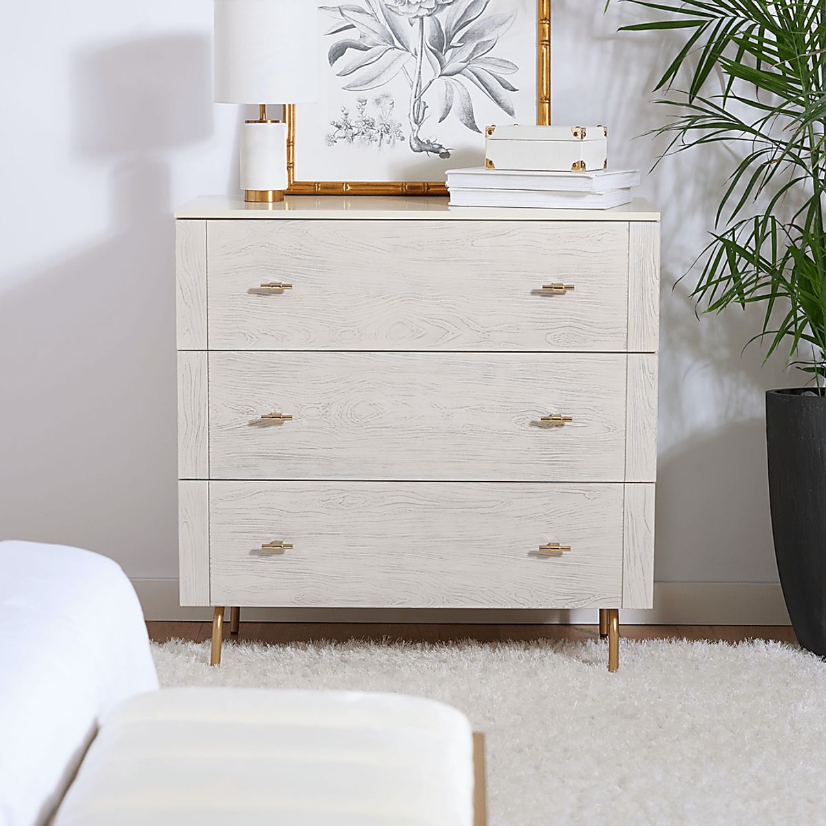 Jaywood Cream Colors,Light Wood,White Dresser | Rooms to Go