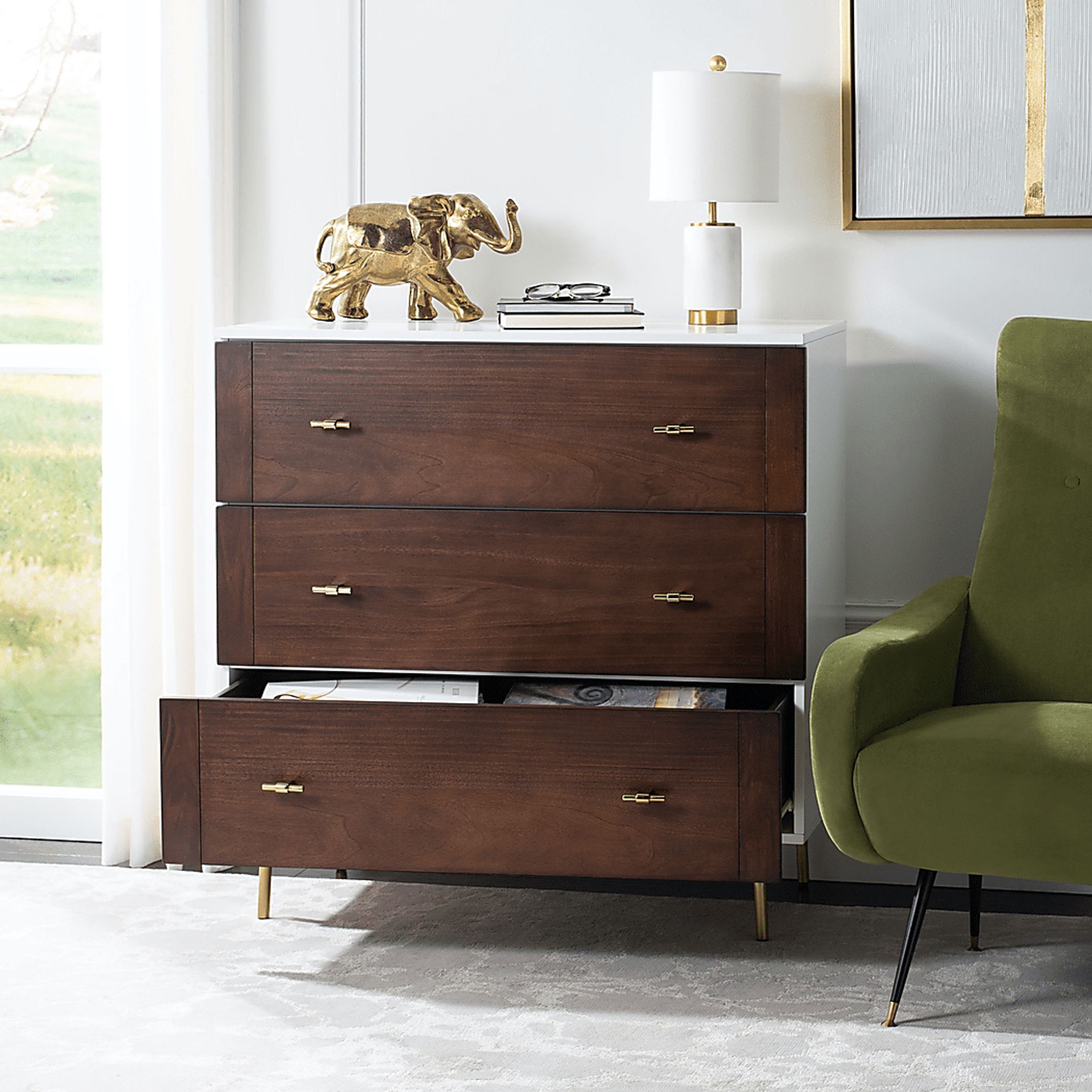 Jaywood Walnut Dresser - Image 3