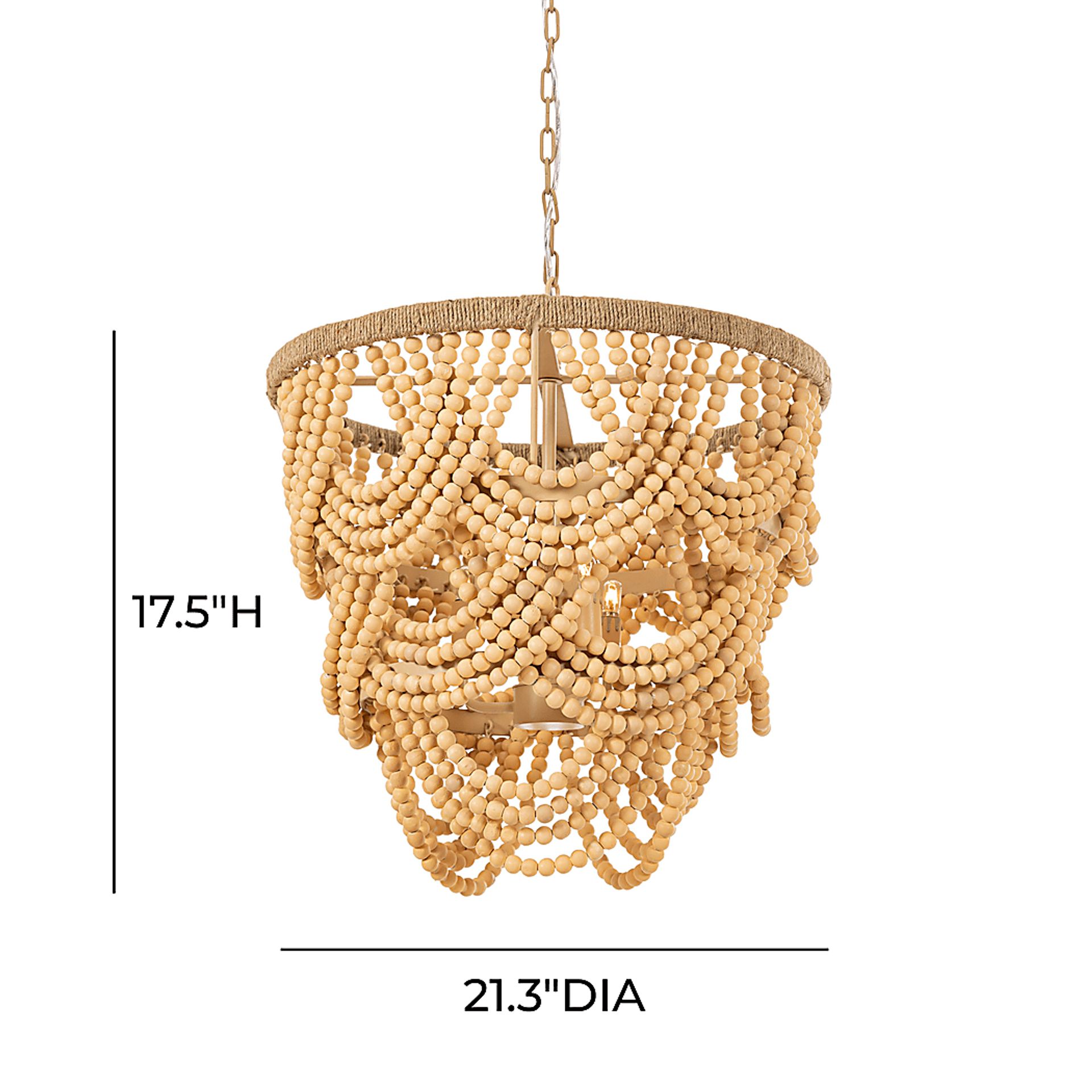 Jazara Natural Chandelier - Image 5