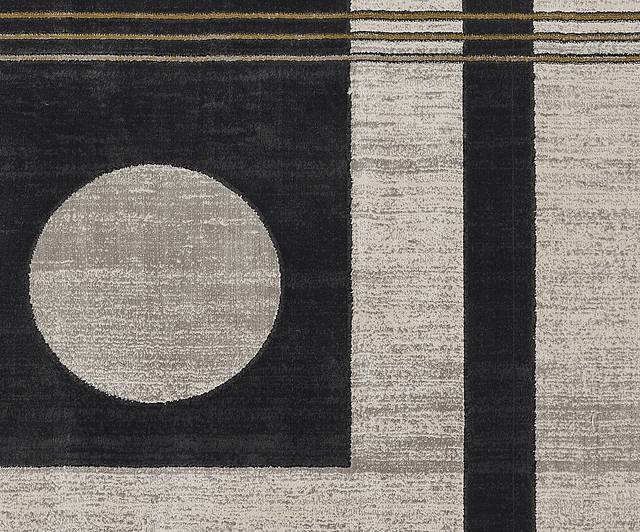 Jaze Black 3'10 x 5'7 Rug - Thumbnail - Image 8