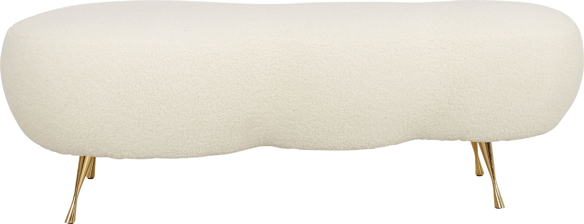 Jazellie Beige Bench - Image 2