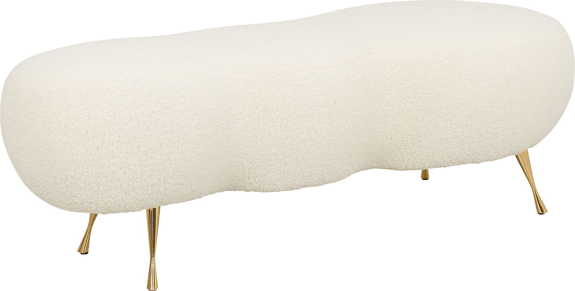 Jazellie Beige Bench - Image 3