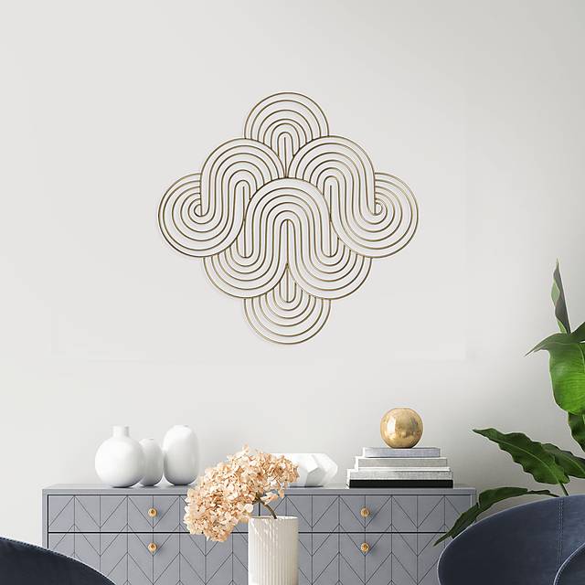 Jazmie Gold Wall Decor - Thumbnail - Image 2