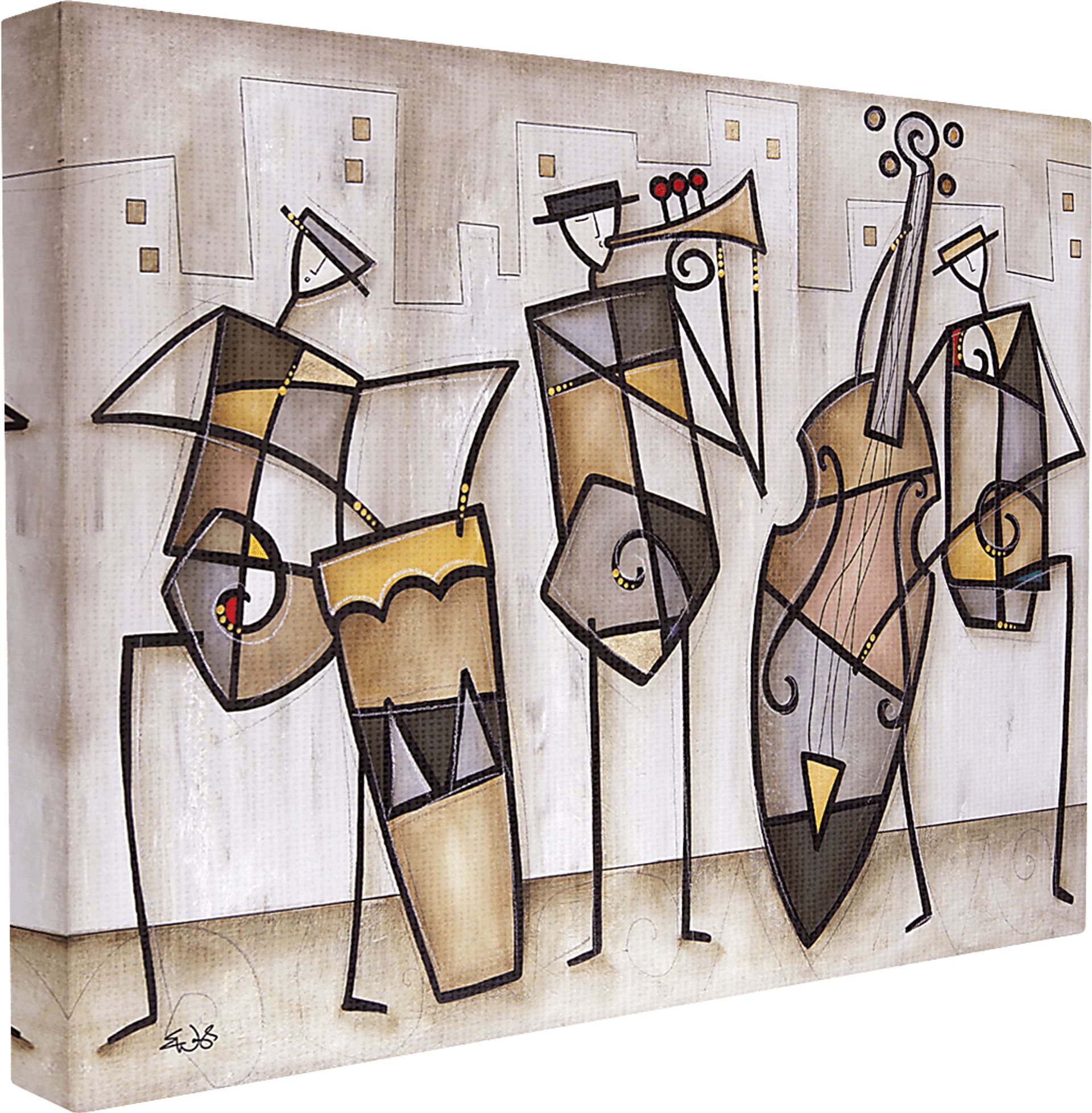 Jazz in the Streets Artwork - Image 1