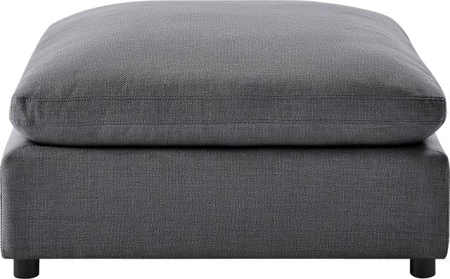 Jazzra I Dark Gray Ottoman - Thumbnail - Image 3