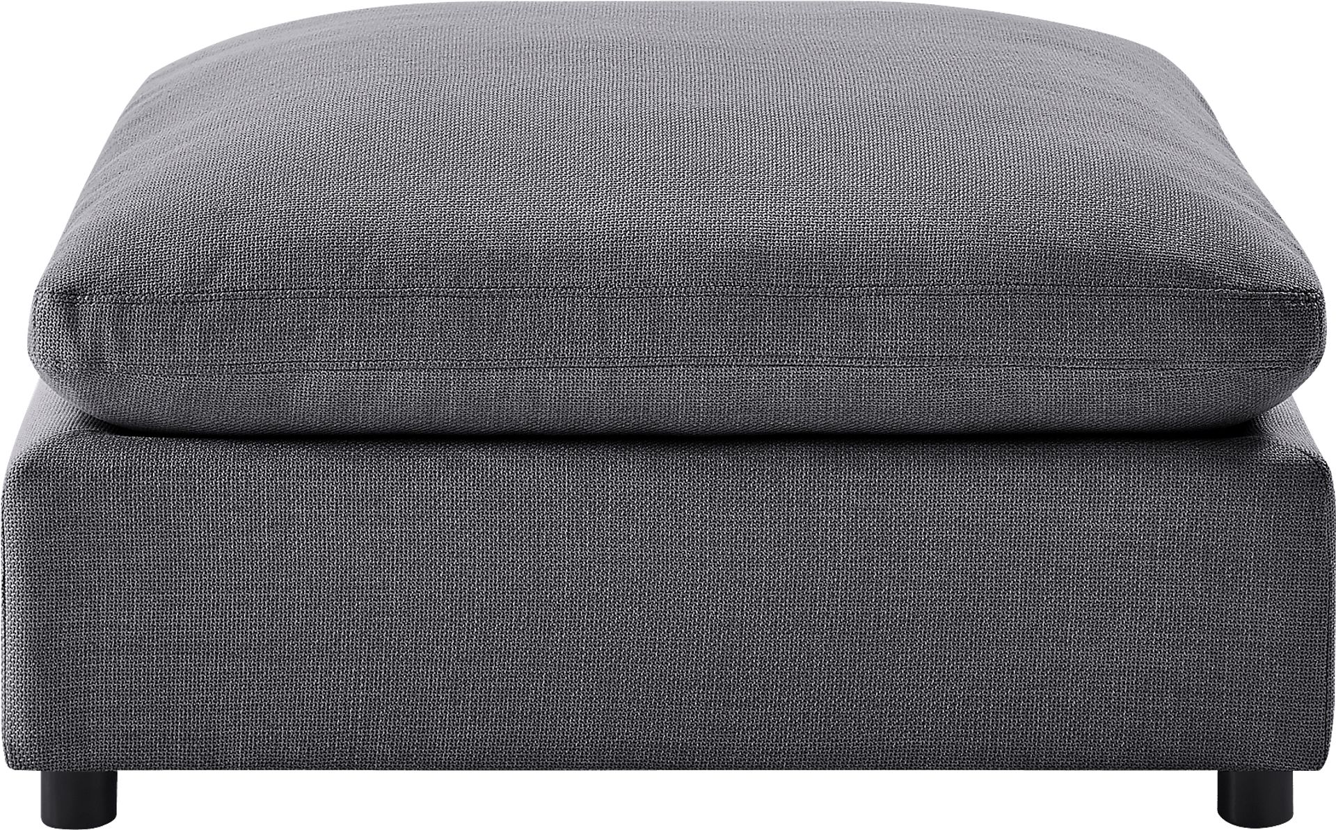 Jazzra I Dark Gray Ottoman - Image 3