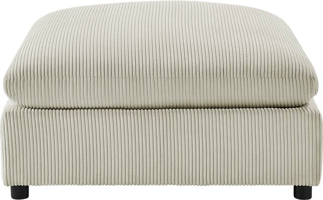 Jazzra II Beige Ottoman - Thumbnail - Image 3