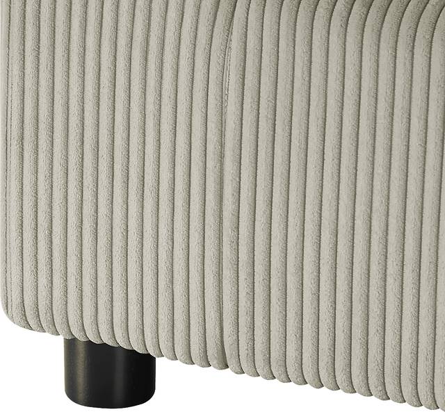 Jazzra II Beige Ottoman - Thumbnail - Image 4