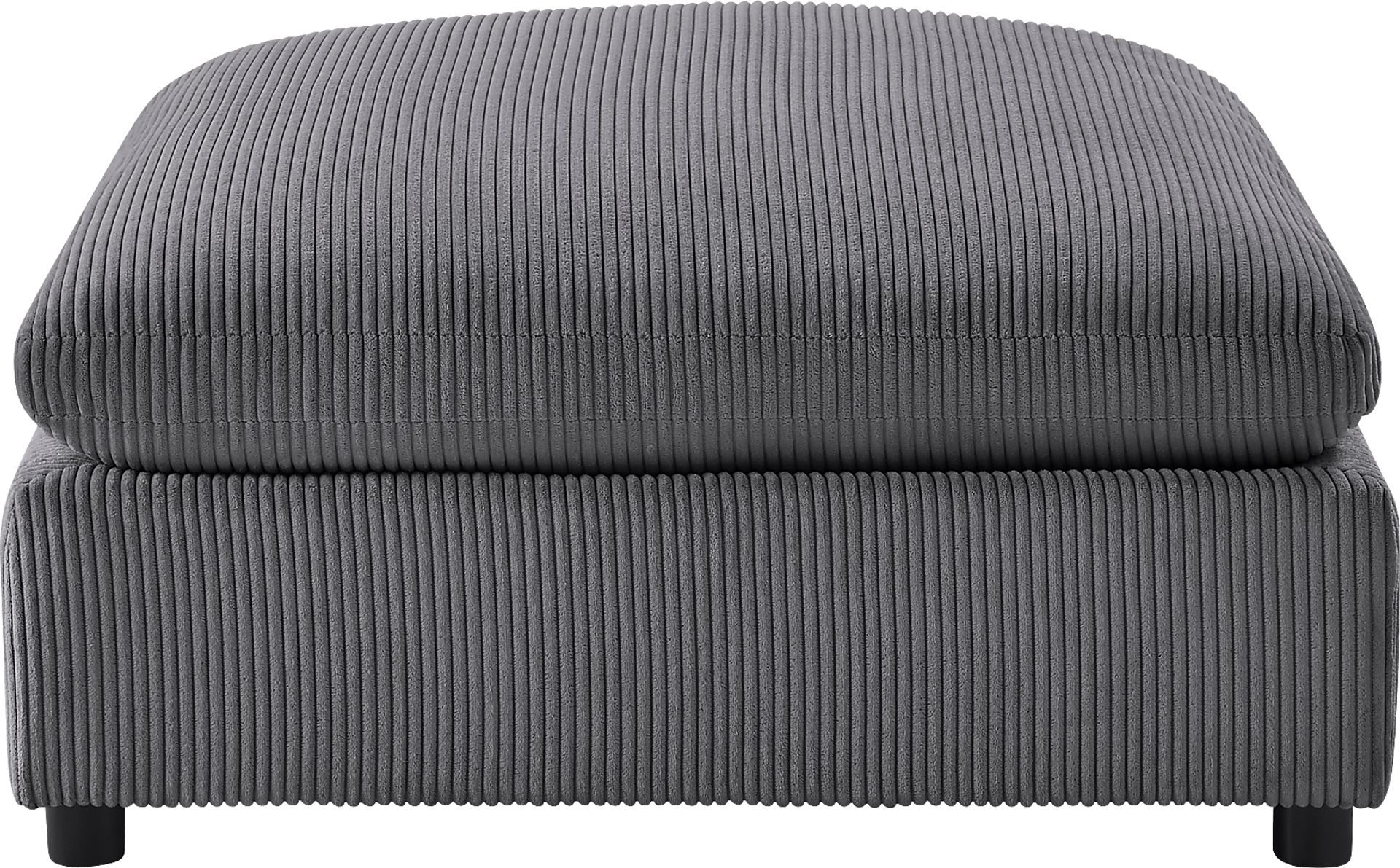 Jazzra II Dark Gray Ottoman - Image 3