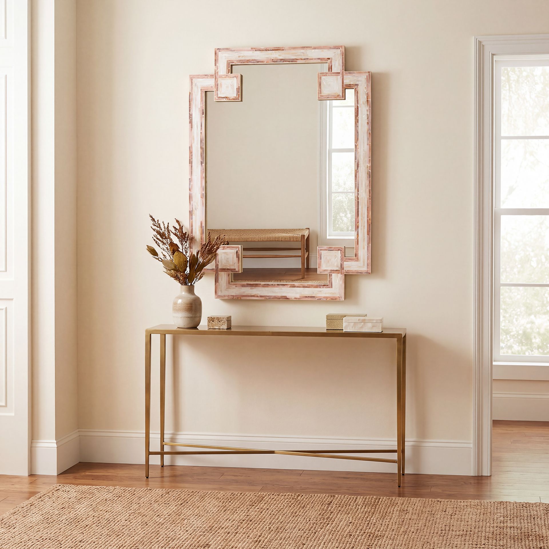 Jealyn Ivory Mirror - Image 4