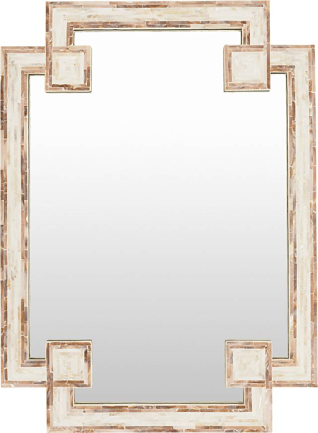 Jealyn Ivory Mirror - Thumbnail - Image 1