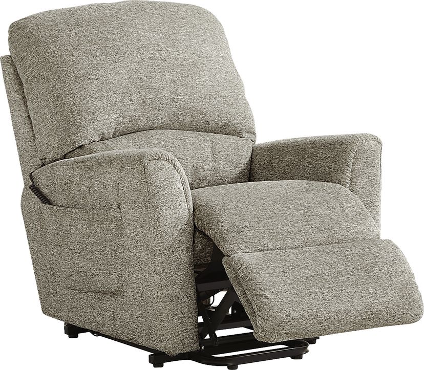 La-Z-Boy Jean Gray Dual Power Lift Recliner