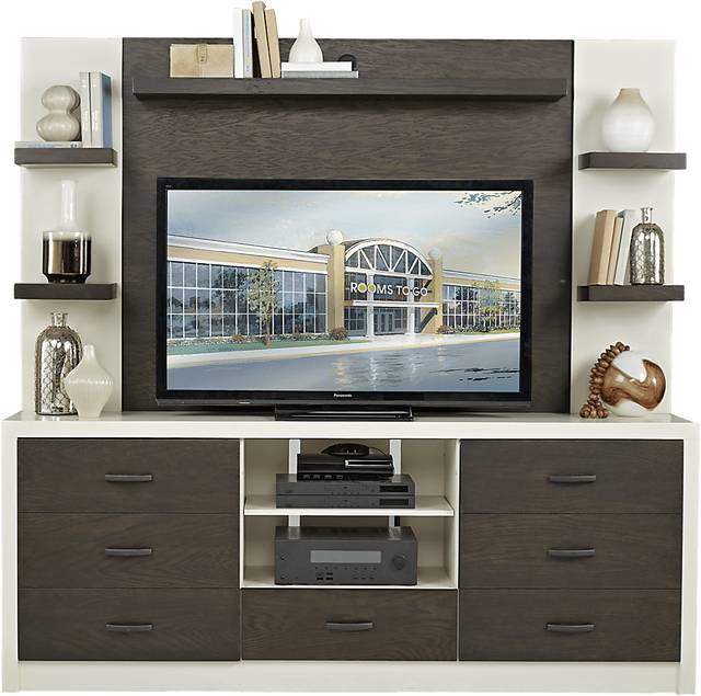 Jeana II Off-White 2 Pc Wall Unit - Thumbnail - Image 1