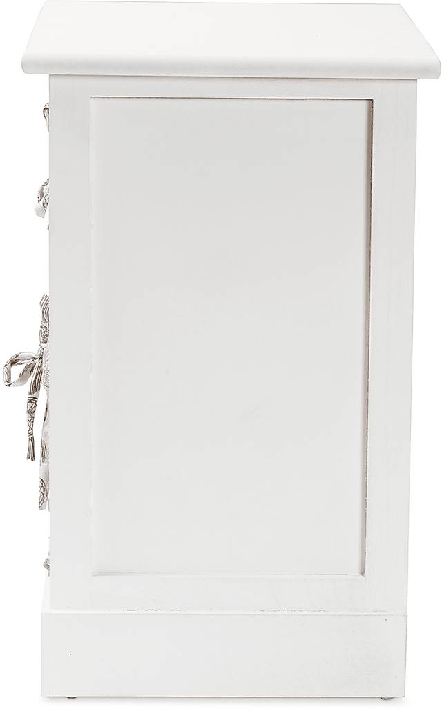 Jeandora White Storage Cabinet - Thumbnail - Image 6