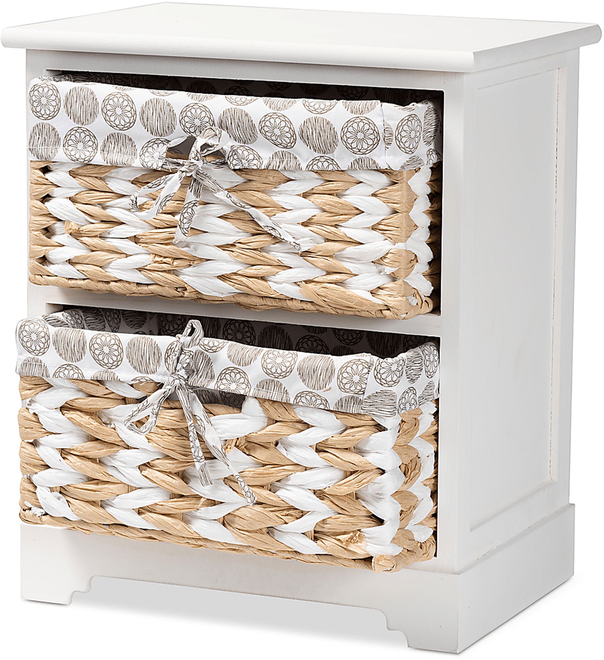 Jeandora White Storage Cabinet - Image 8