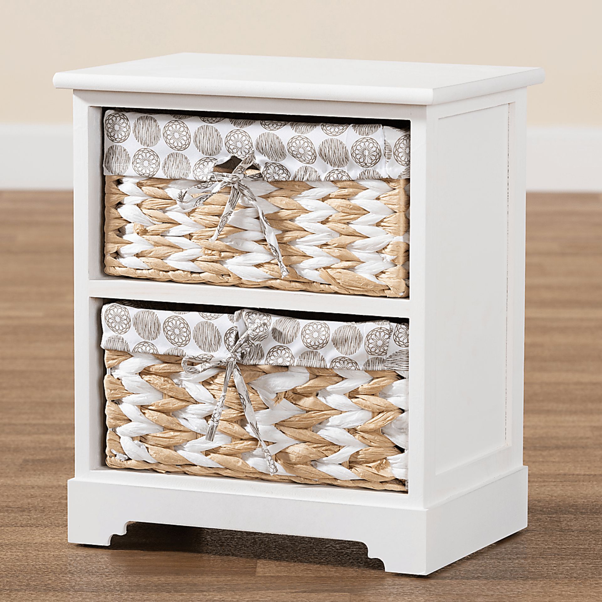 Jeandora White Storage Cabinet - Image 10