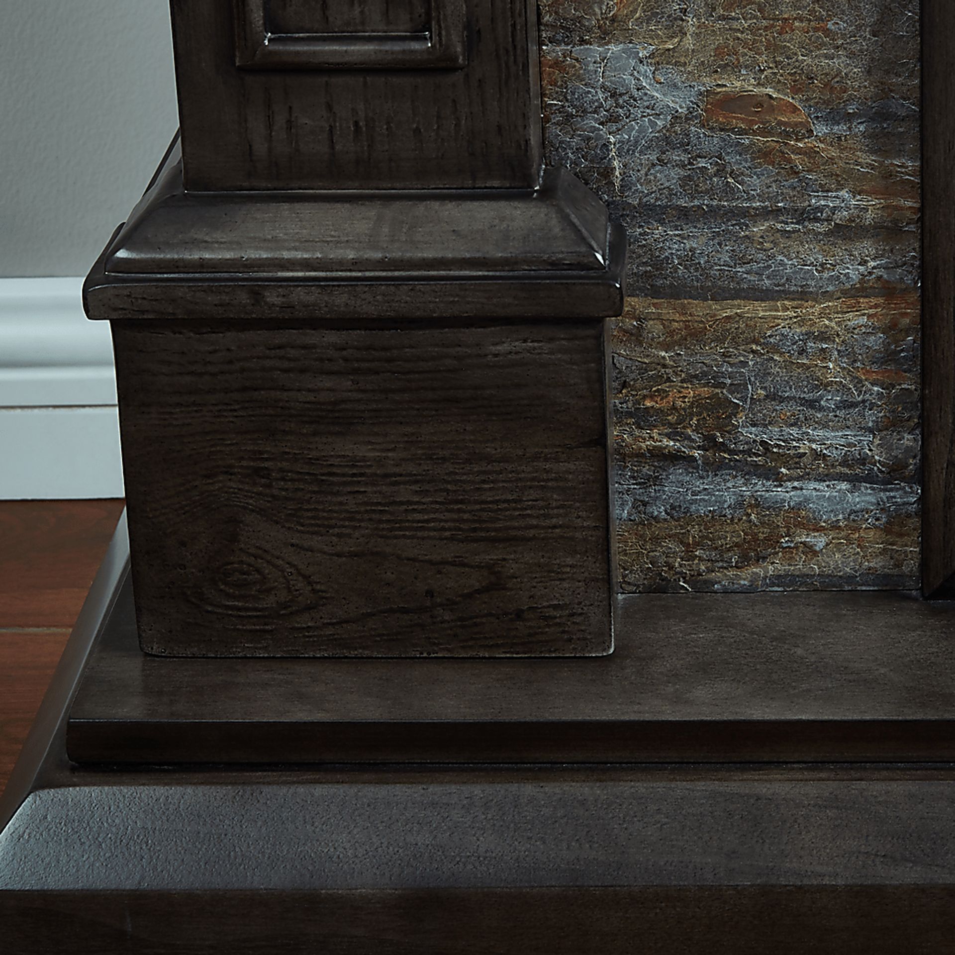Jedwood Gray 48 in. Console with Electric Fireplace - Image 4