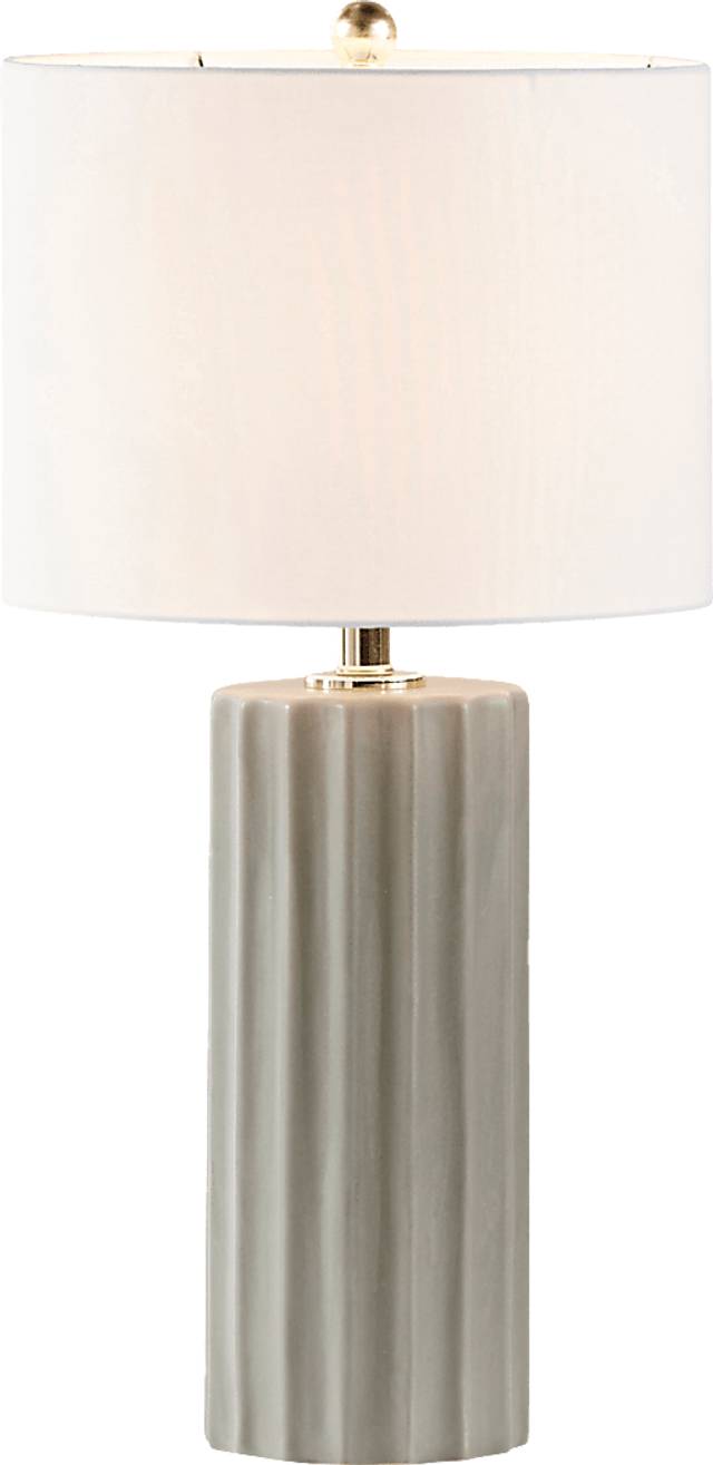 Jeen Circle Gray Lamp - Thumbnail - Image 3