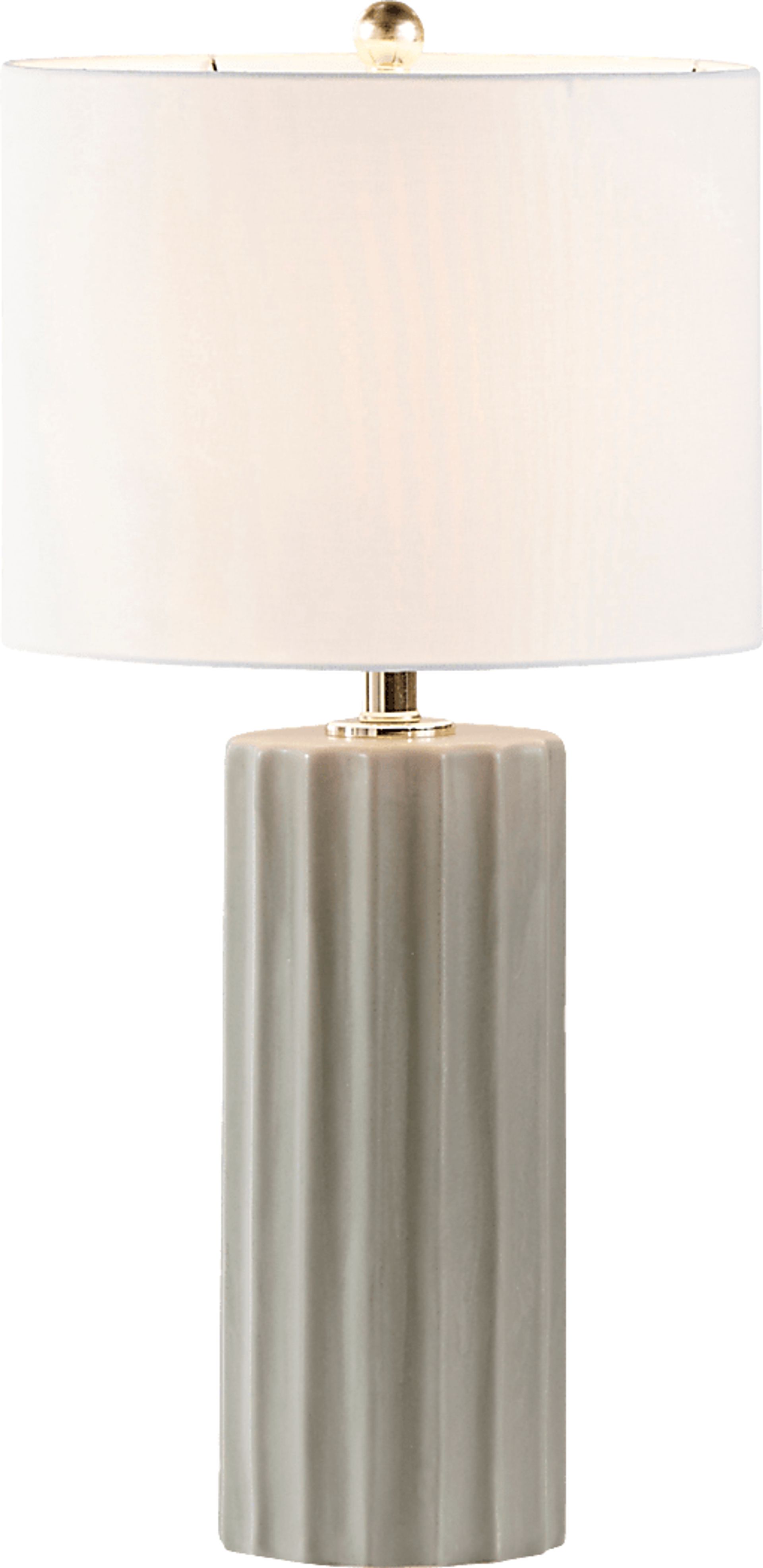 Jeen Circle Gray Lamp - Image 3