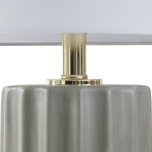 Jeen Circle Gray Lamp - Thumbnail - Image 4