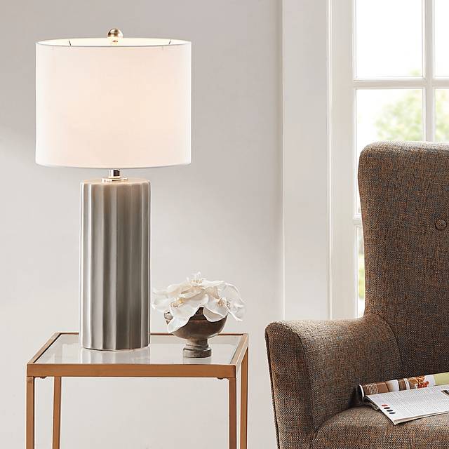 Jeen Circle Gray Lamp - Thumbnail - Image 7