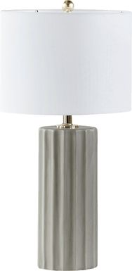 Jeen Circle Gray Lamp