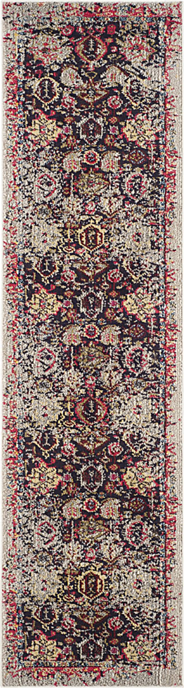 Jeeton Brown 2'2 x 10' Rug - Thumbnail - Image 1