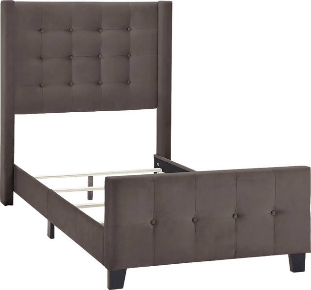 Jefte Brown Twin Bed - Thumbnail - Image 4