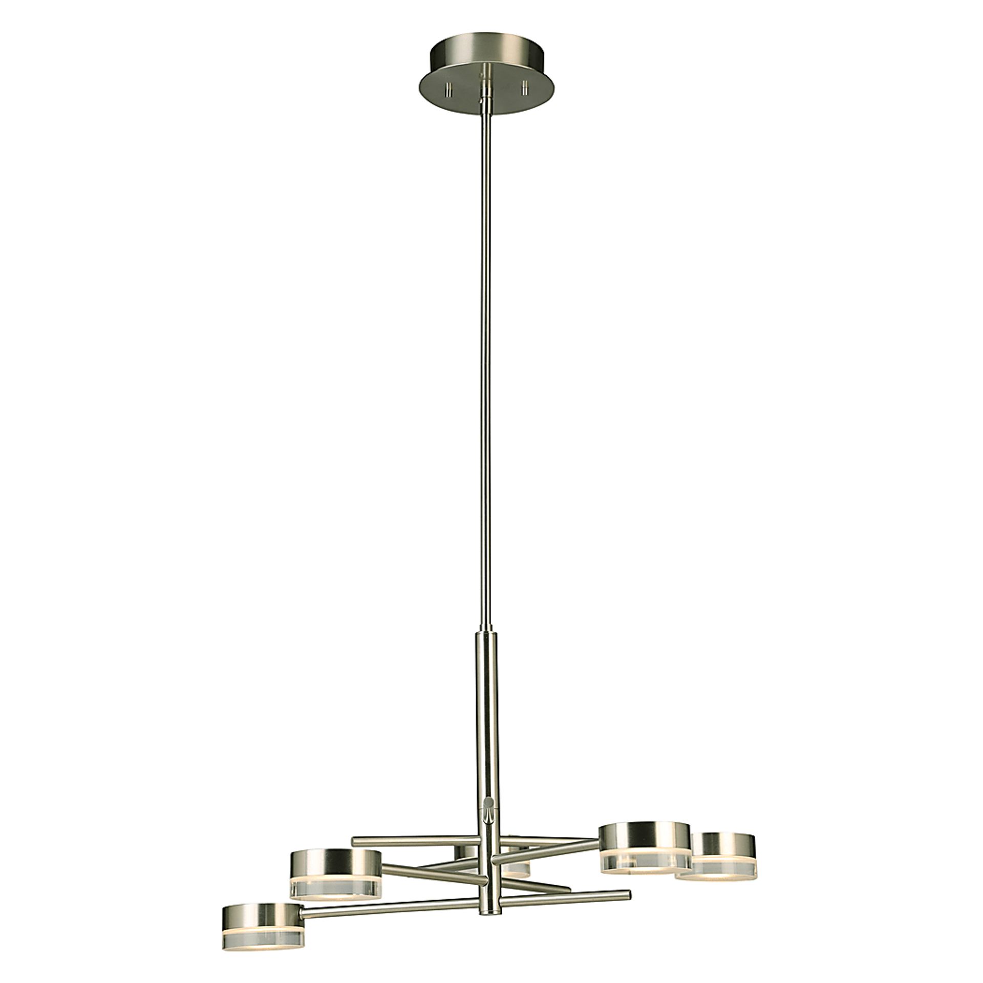 Jeimber Trail Large Silver Chandelier - Image 1