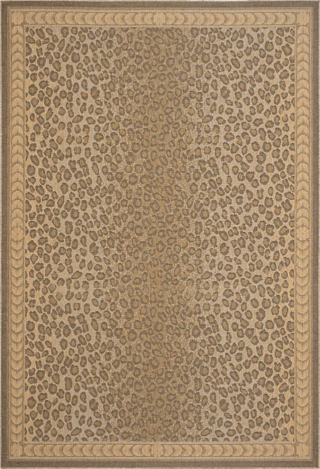 Jelena Golden Beige 6'7 x 9'6 Indoor/Outdoor Rug - Thumbnail - Image 1