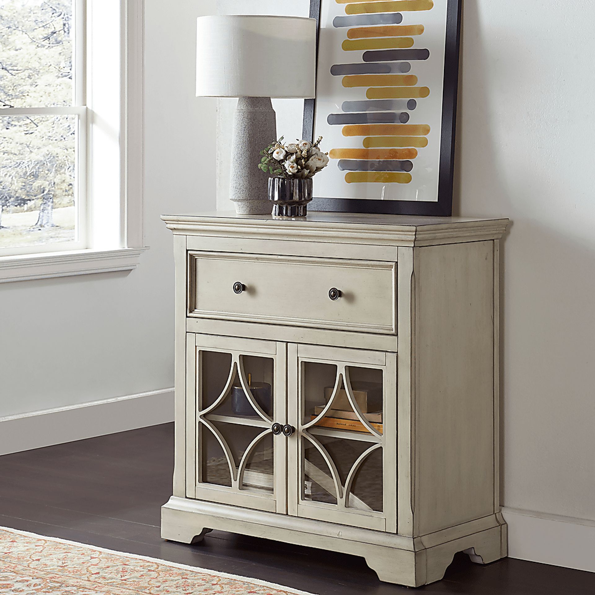 Jelicoe Cream Accent Cabinet - Image 9
