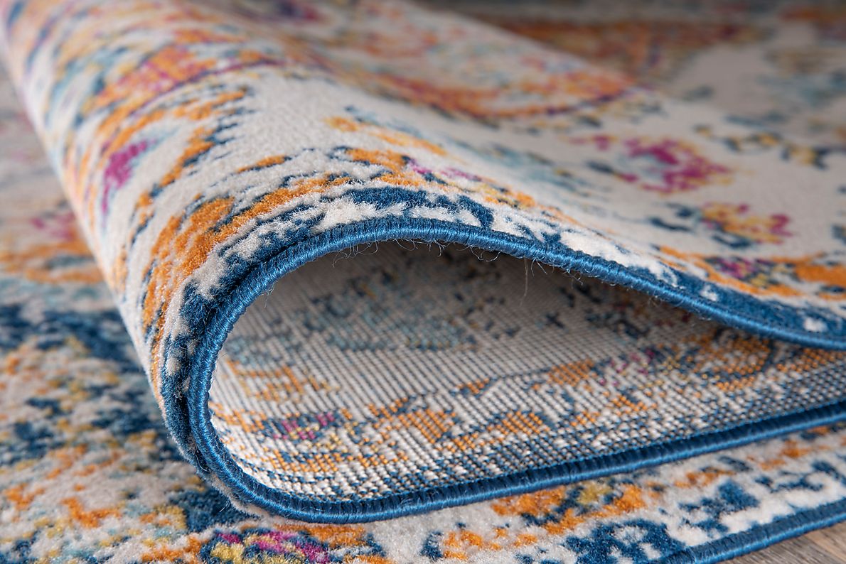 Jeman Blue 3' x 5'  Rug