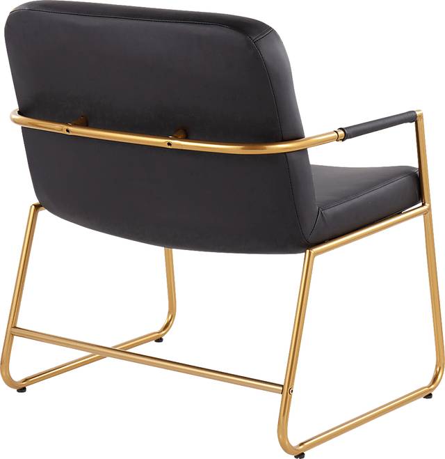 Jemelya Black Accent Chair - Thumbnail - Image 3
