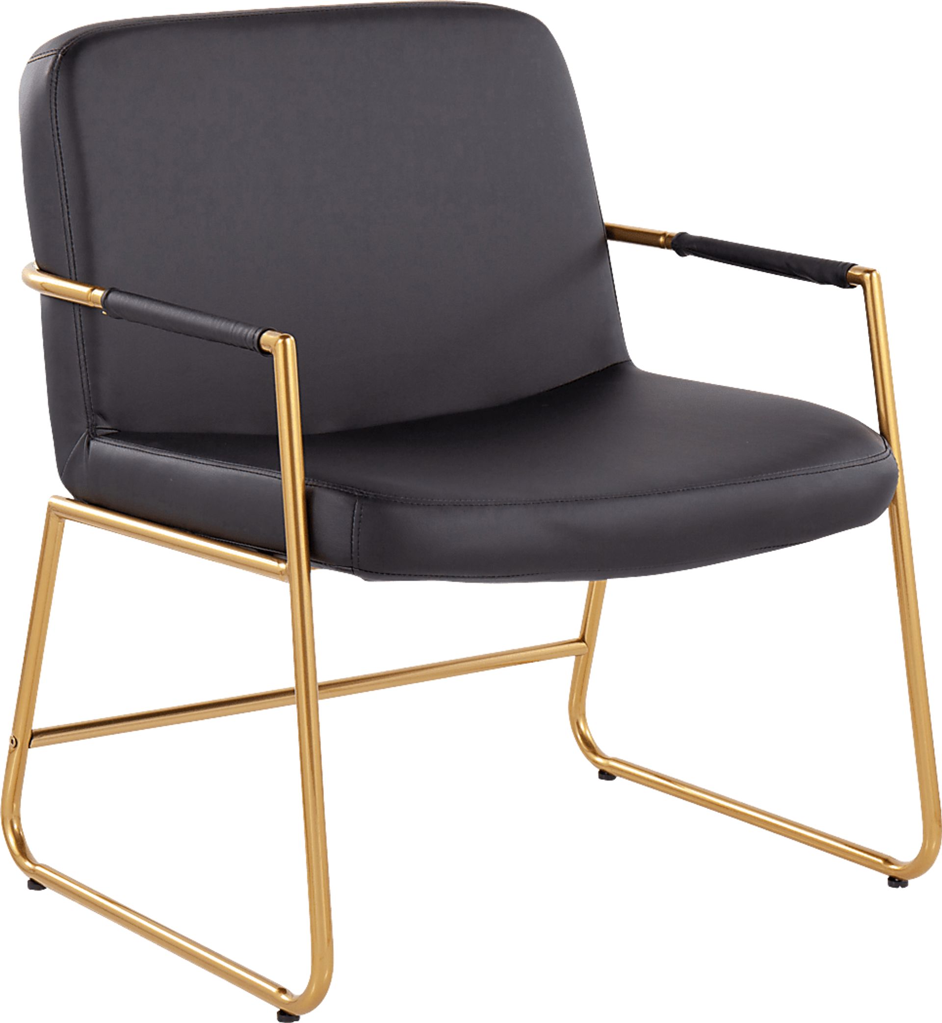 Jemelya Black Accent Chair - Image 1