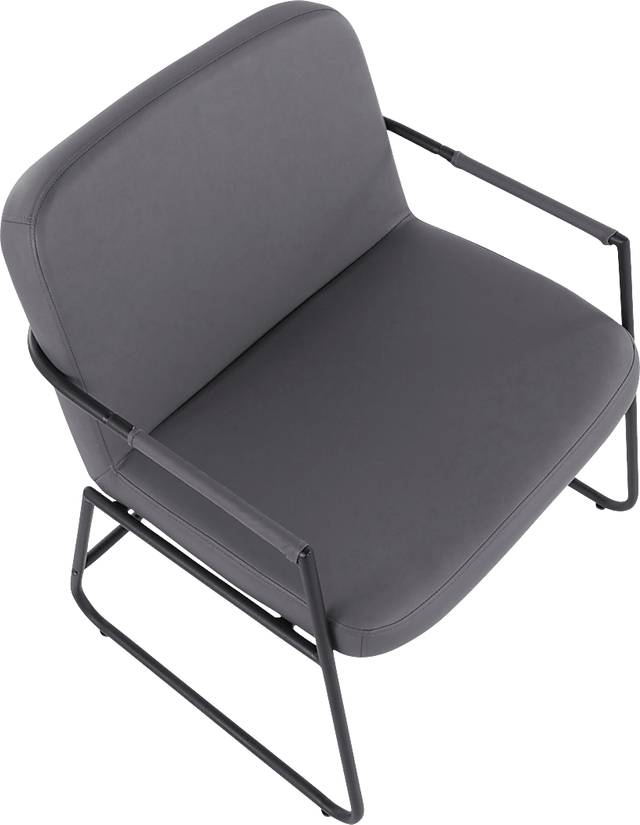Jemelya Gray Accent Chair - Thumbnail - Image 6