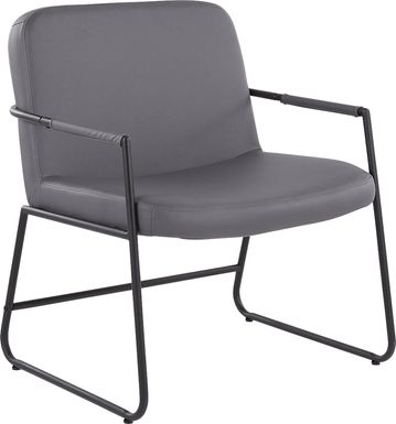 Jemelya Gray Accent Chair