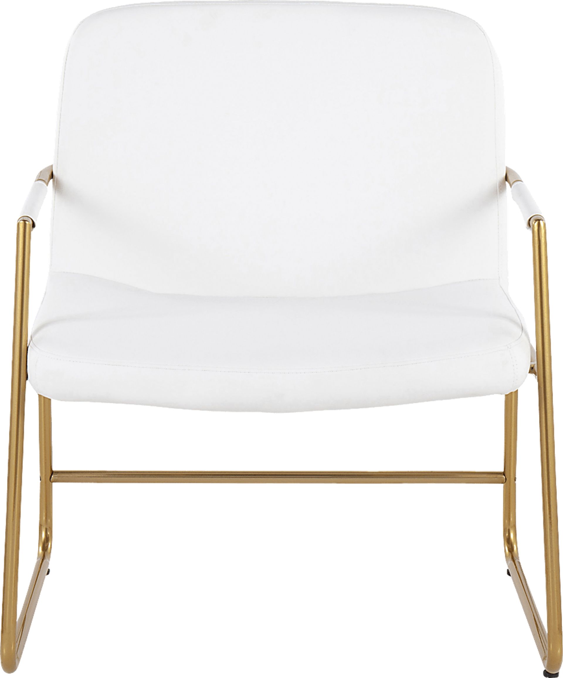 Jemelya White Accent Chair - Image 5