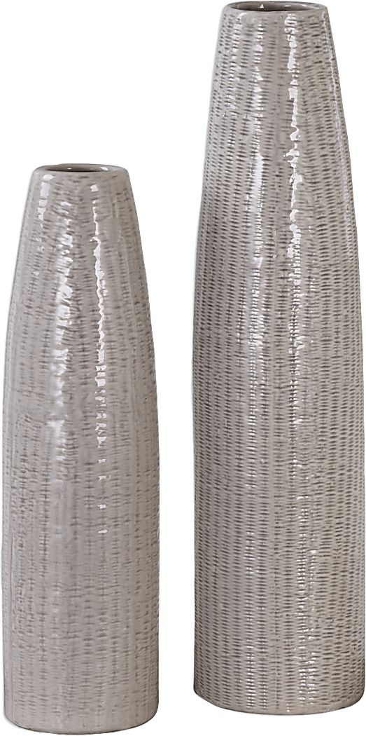 Jemison Brown Vase, Set of 2