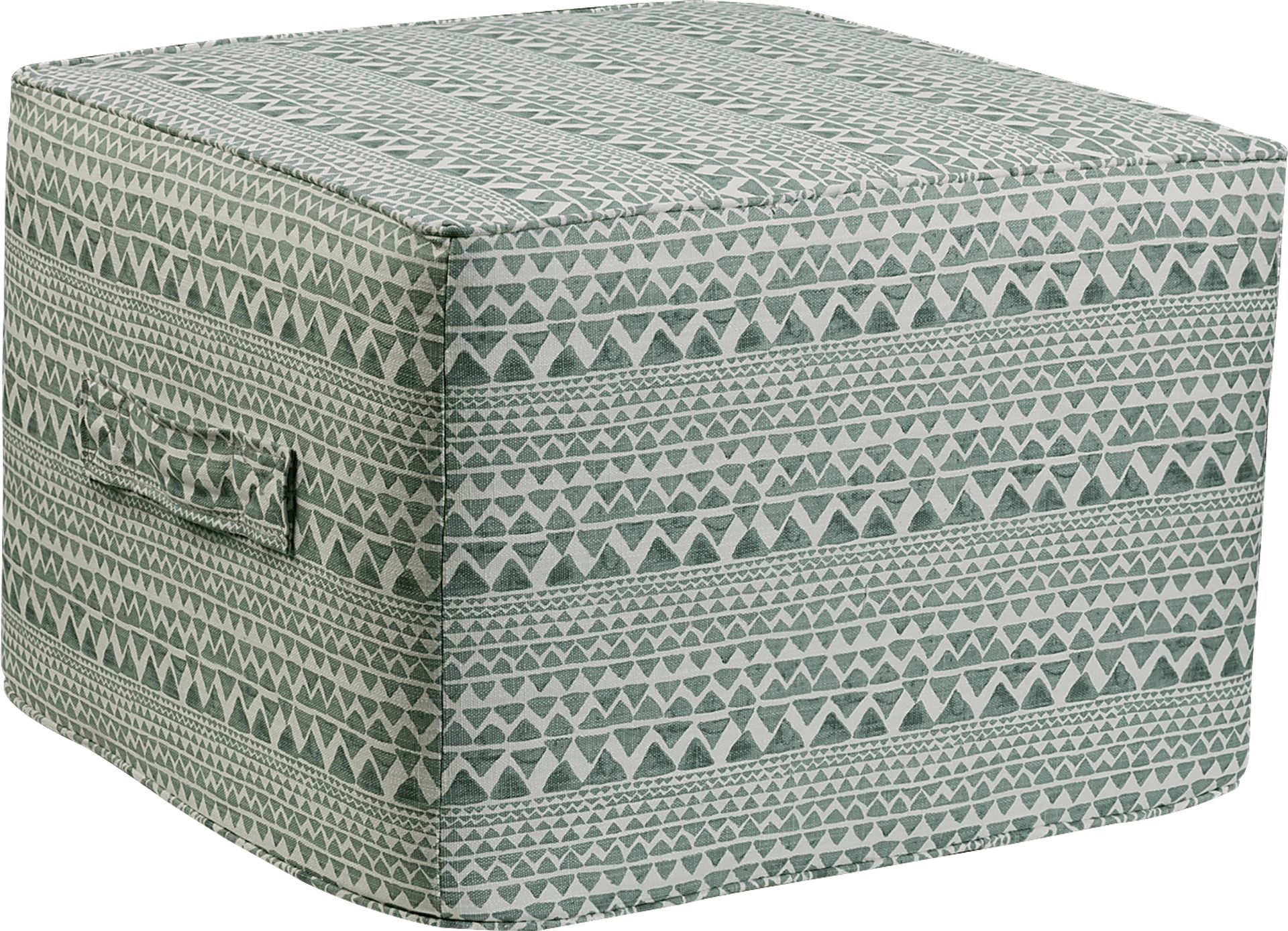 Jemmy Spa Blue Pouf - Image 1
