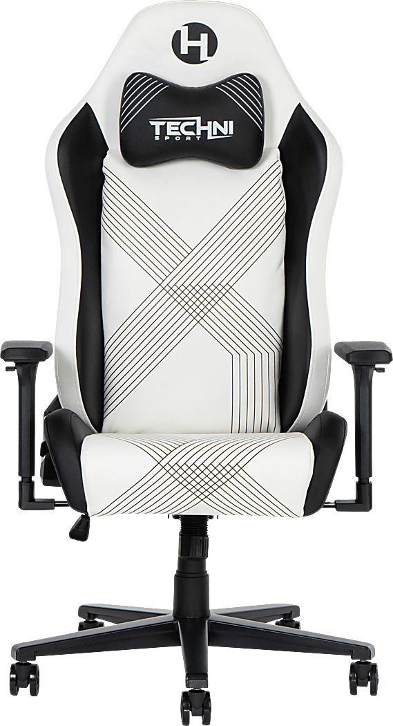 Jemwi White Gaming Chair - Thumbnail 3