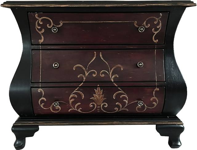 Jena Espresso Accent Cabinet - Thumbnail - Image 1