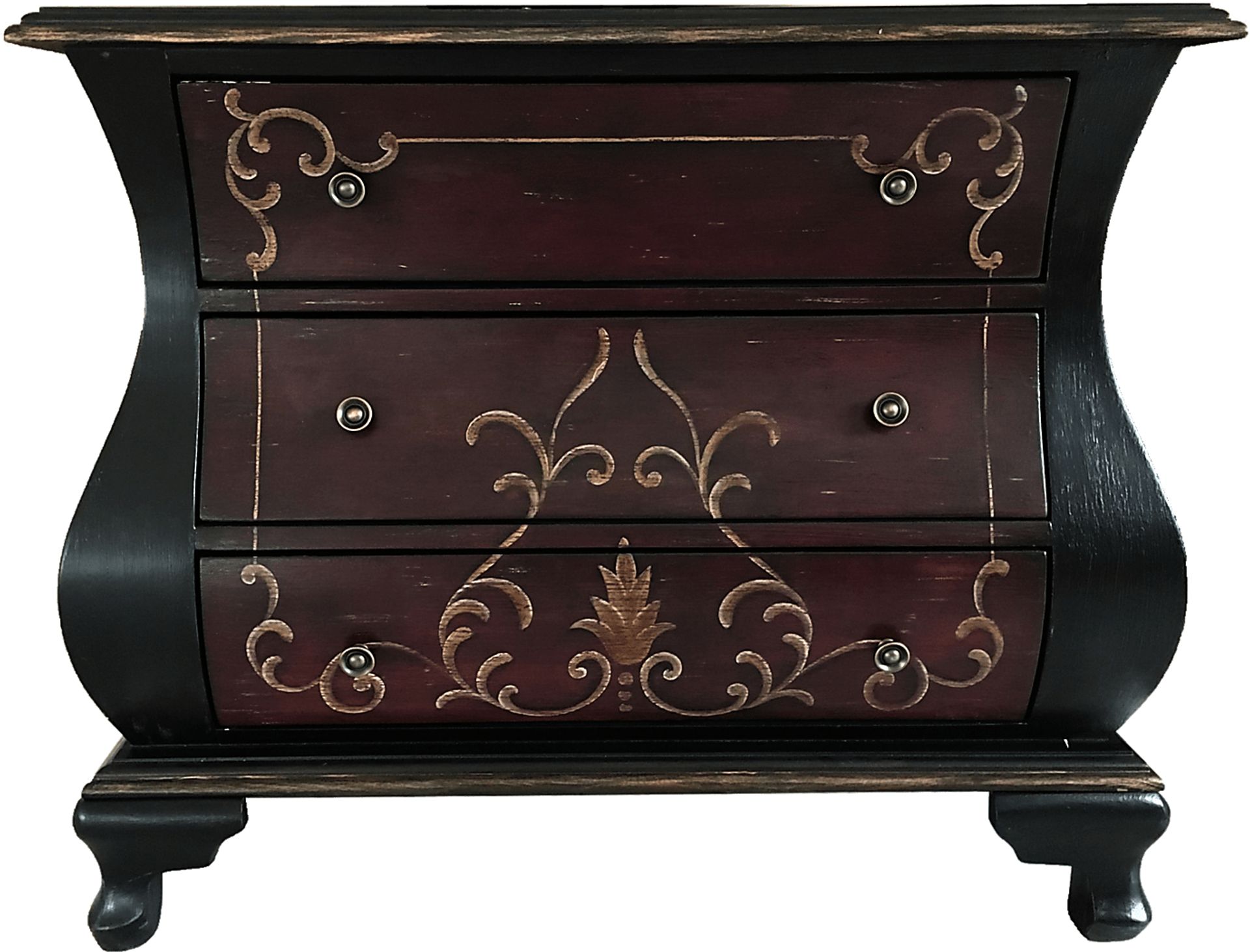 Jena Espresso Accent Cabinet - Image 1