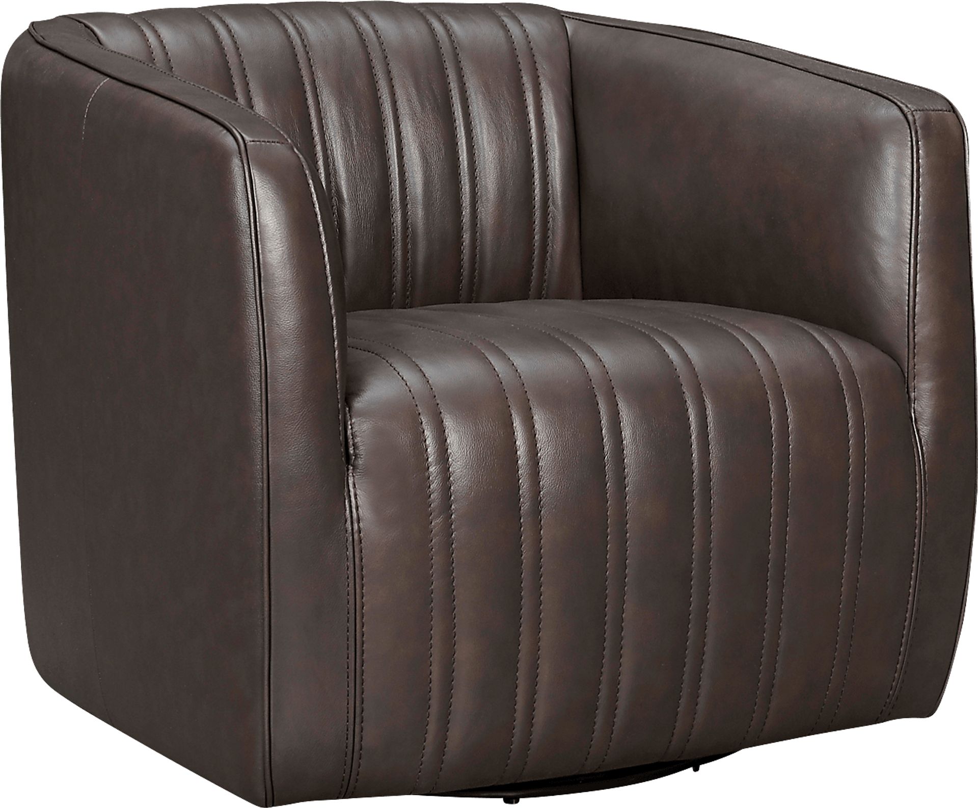 Jenaria Espresso Accent Chair - Image 1