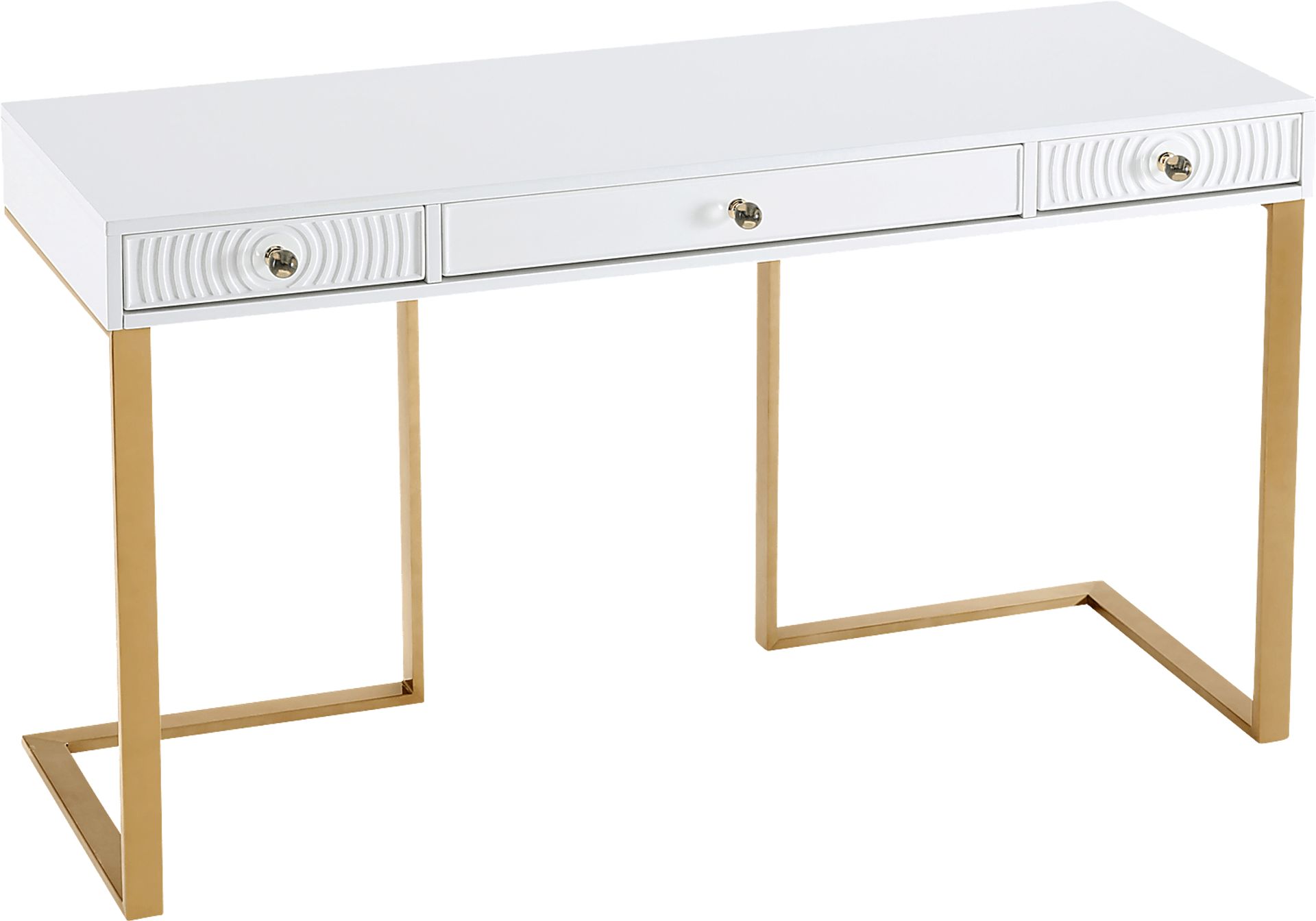 Jenella White Desk - Image 3