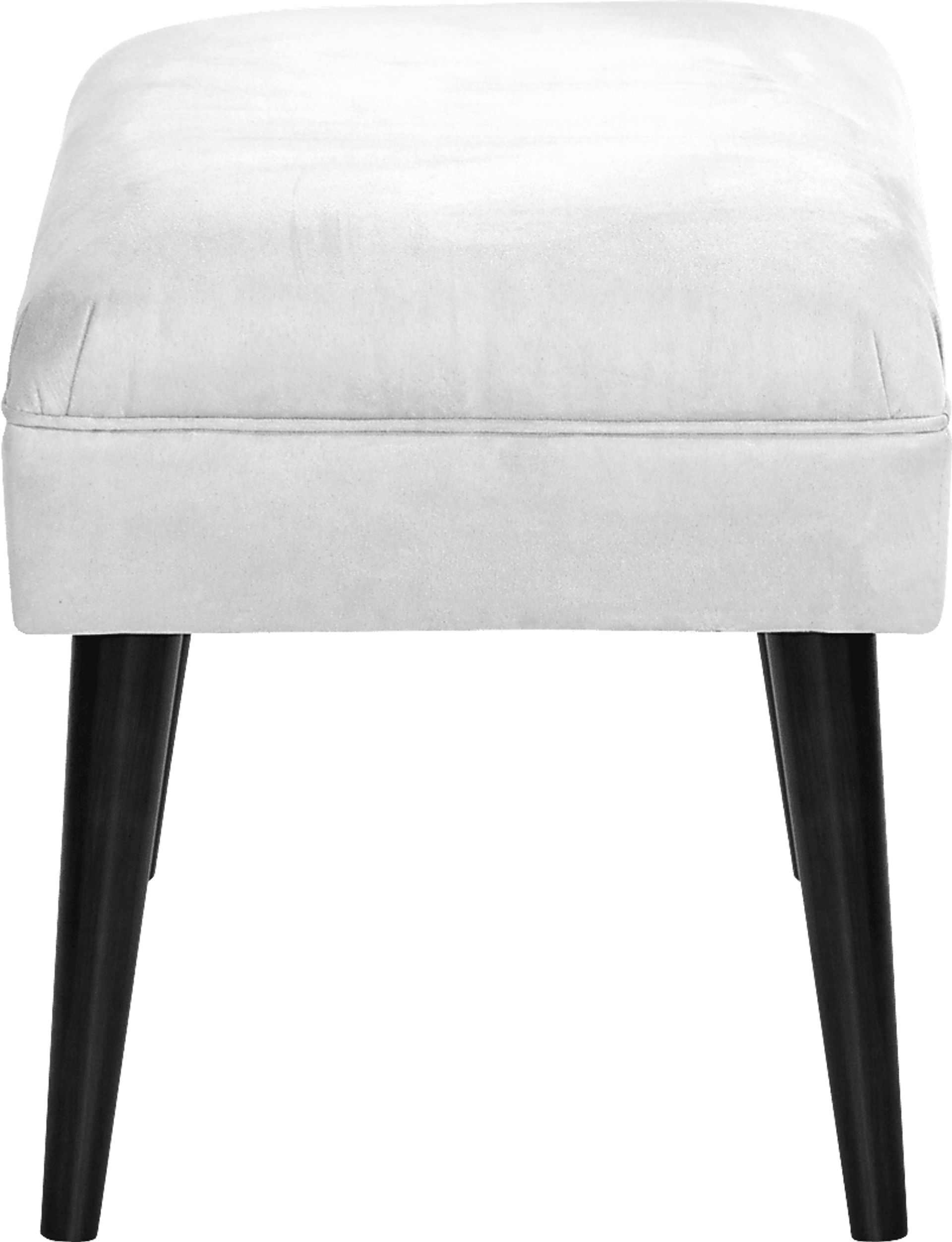 Jenessa White Ottoman - Image 3
