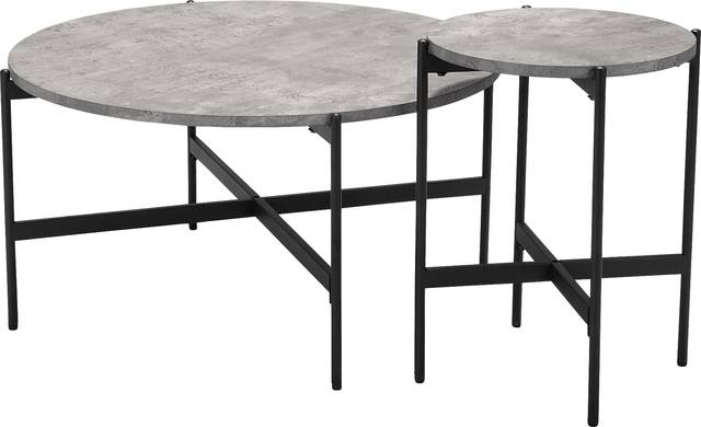 Jenilek Gray Cocktail Table, Set of 2 - Thumbnail - Image 3