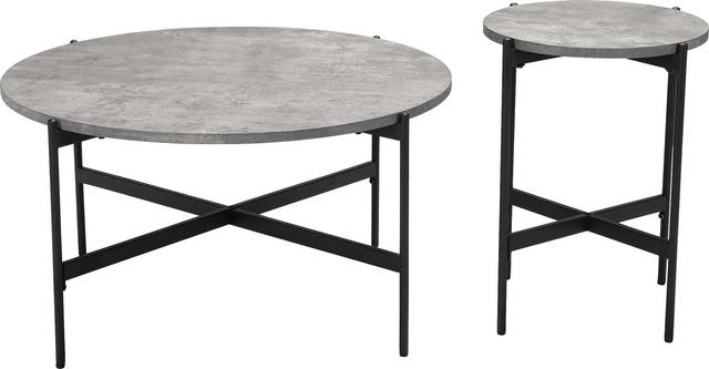 Jenilek Gray Cocktail Table, Set of 2 - Thumbnail - Image 5
