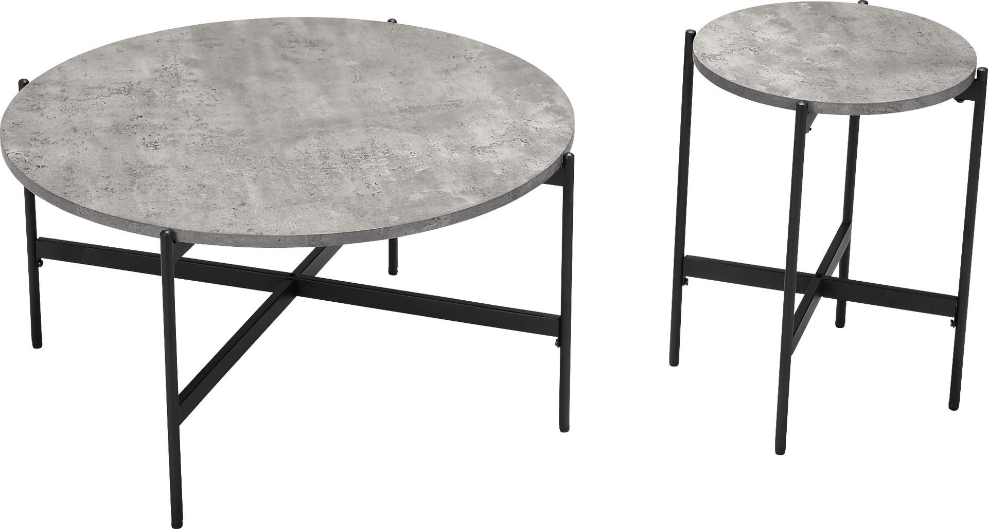 Jenilek Gray Cocktail Table, Set of 2 - Image 7