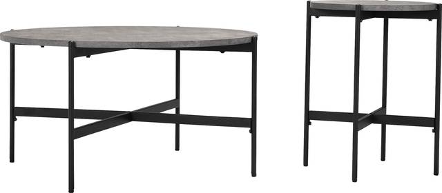 Jenilek Gray Cocktail Table, Set of 2 - Thumbnail - Image 8