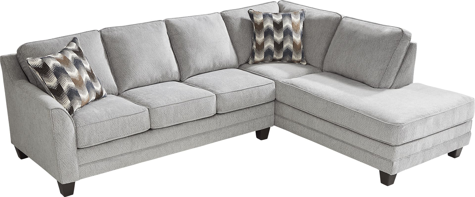 Jenisse Gray 2 Pc Sectional - Image 5
